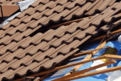 damaged roof