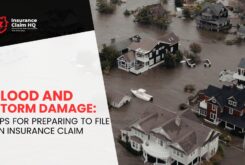 Flood and Storm Damage: Tips for Preparing to File an Insurance Claim