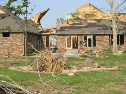 tornado damage