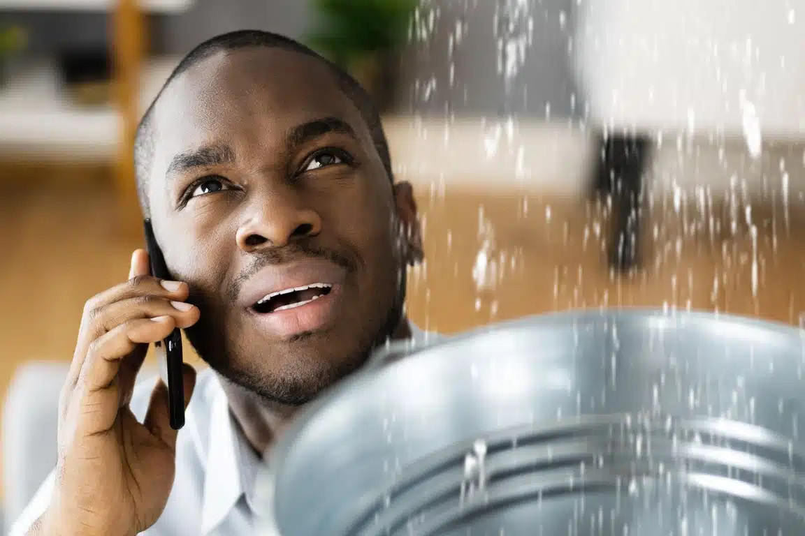 burst pipe
