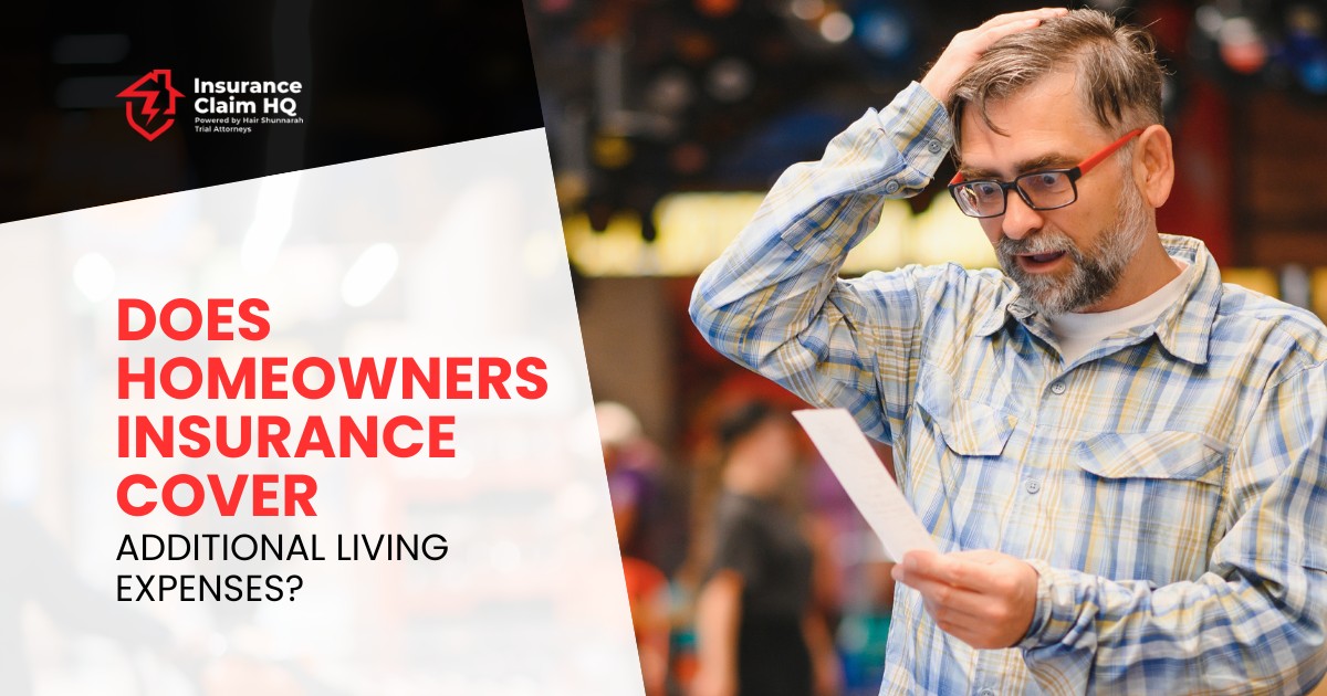 Does Homeowners Insurance Cover Additional Living Expenses?