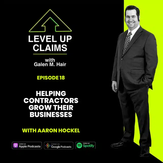 Helping Contractors Grow Their Businesses with Aaron Hockel - Episode 18
