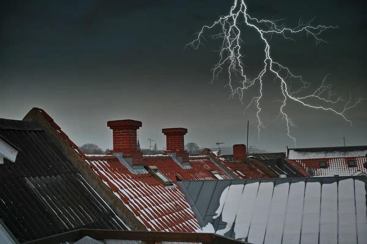 lightning storm