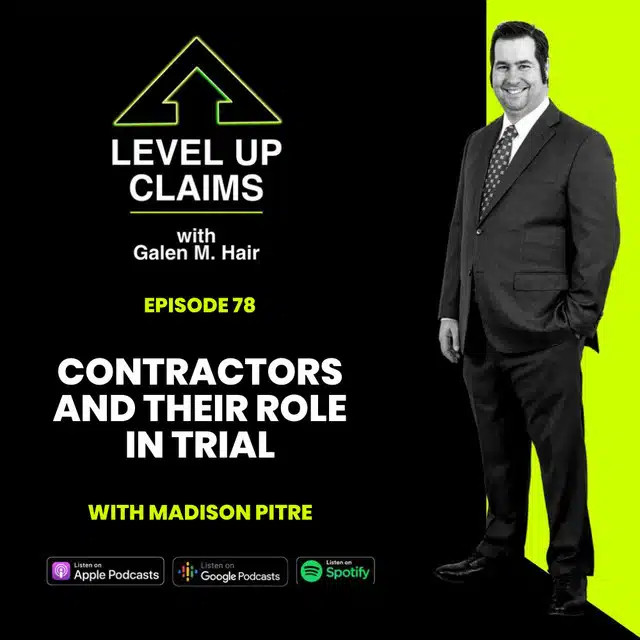 Contractors and Their Role in Trial with Madison Pitre Episode 78