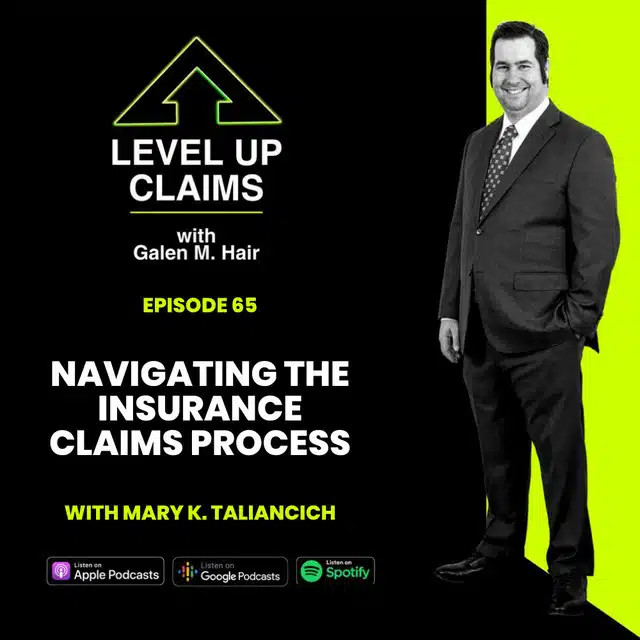 Navigating the Insurance Claims Process with Mary K. Taliancich Episode 65