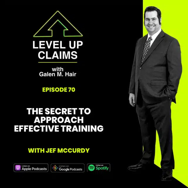 The Secret to Approach Effective Training with Jef McCurdy Episode 70