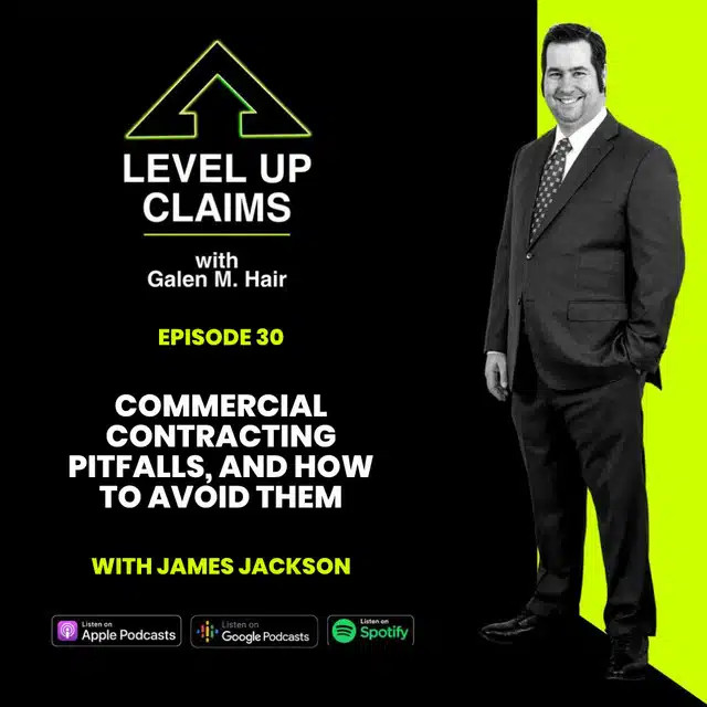 commercial contracting pitfalls and how to avoid them with james jackson episode 30