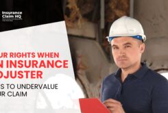 An insurance adjuster