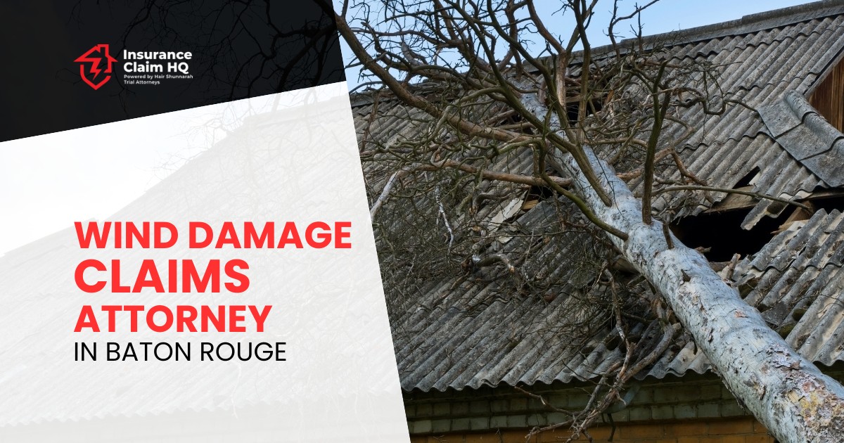 Baton Rouge Wind Damage Claims Lawyer