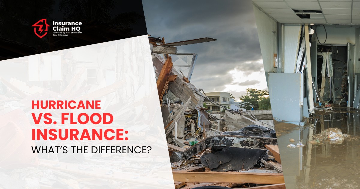 Hurricane vs. Flood Insurance: What’s the Difference?