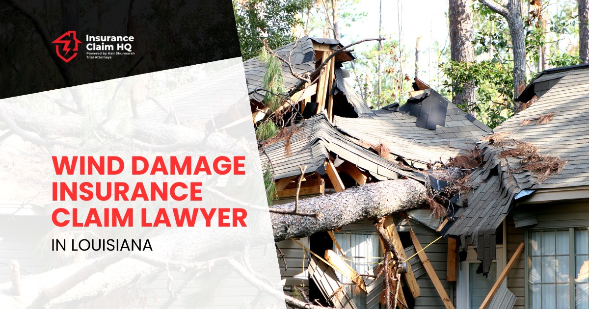 Louisiana Wind Damage Insurance Claim Lawyer
