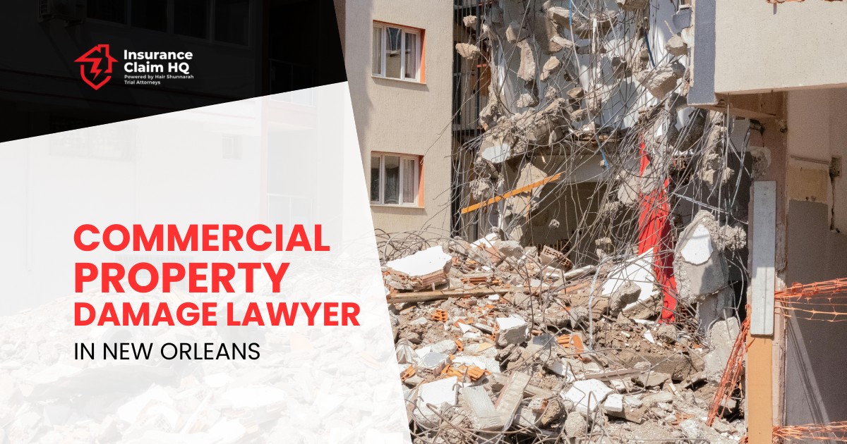Commercial Property Damage Lawyer in New Orleans